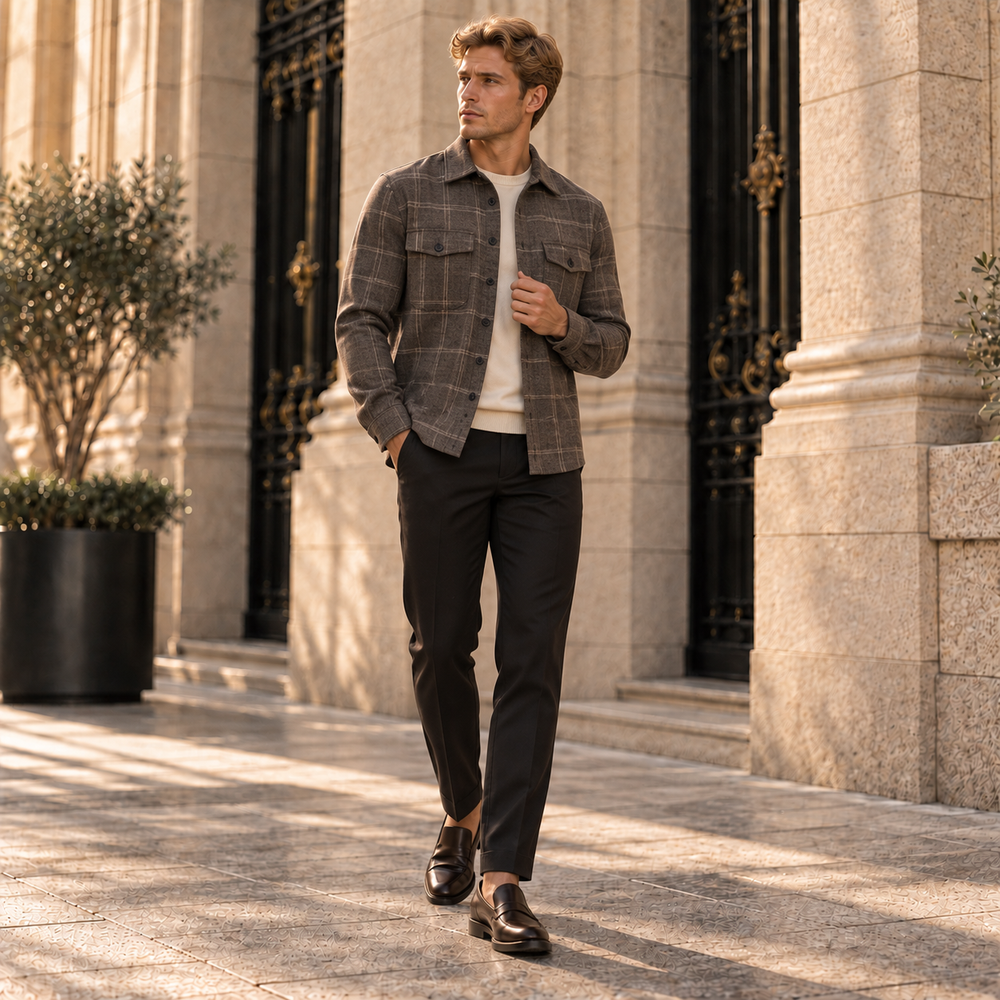 Sobrecamisa Bordeaux